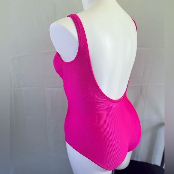 Hit Pink One-Piece Swim Wear - Picture 3 of 3